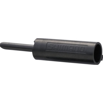 Концевик оплетки SHIMANO, пластик, внутренний диаметр 4 мм, внешний диаметр 6 мм, с язычком Y63Z98960