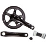 Система SHIMANO ALFINE, S501, 170 мм, интегрированный вал, 45T с кареткой, защита одинарная, черный EFCS501CB5C1L