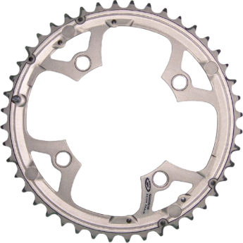 Звезда передняя велосипедная SHIMANO DEORE для FC-M510, 48T, серебристая